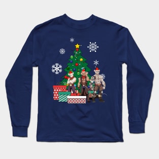 Biker Mice From Mars Around The Christmas Tree Long Sleeve T-Shirt